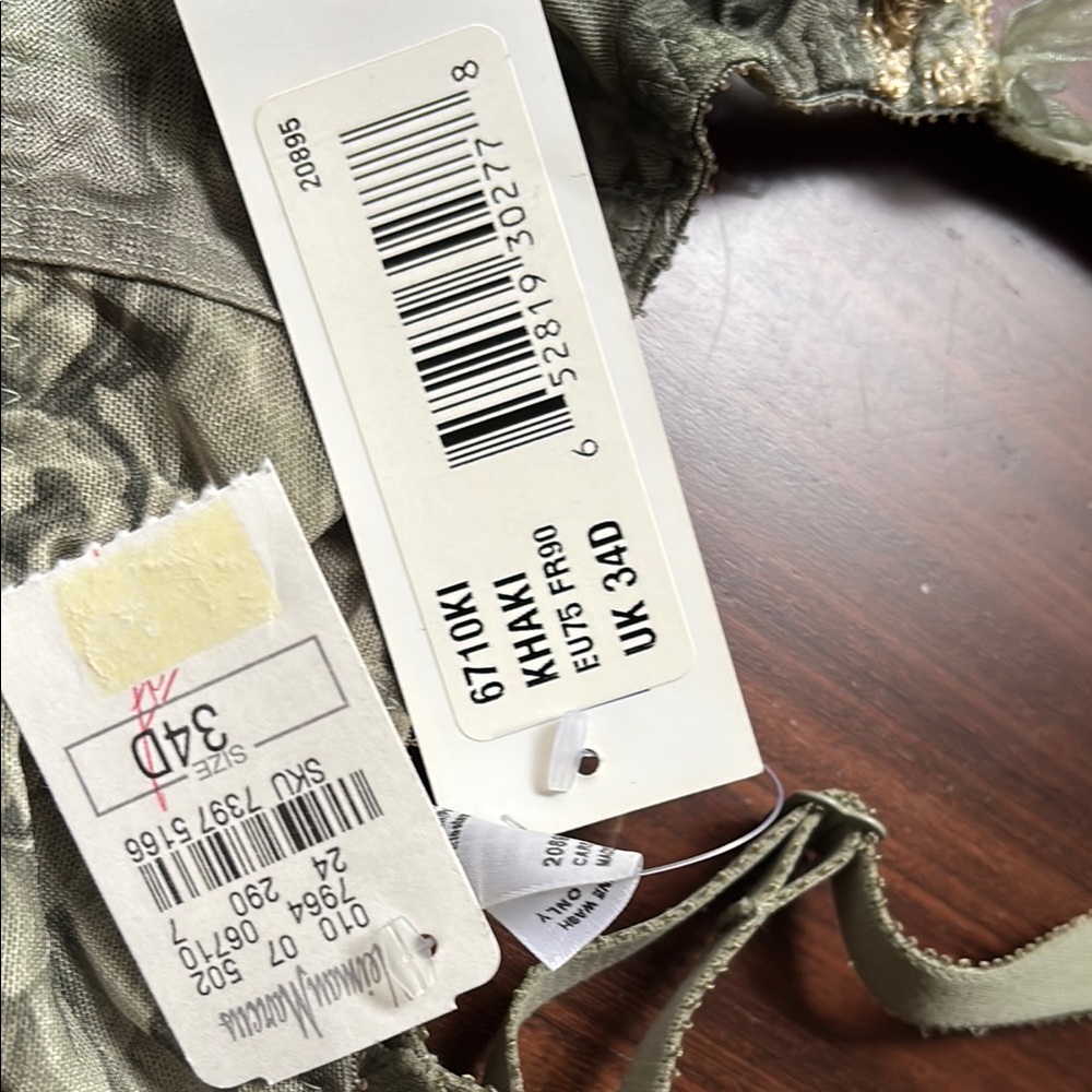 Fantasie Olive Green Lace Bra - Picture 3 of 10